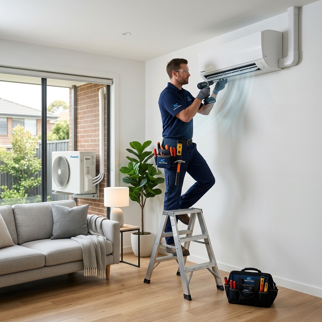 Air conditioning installation